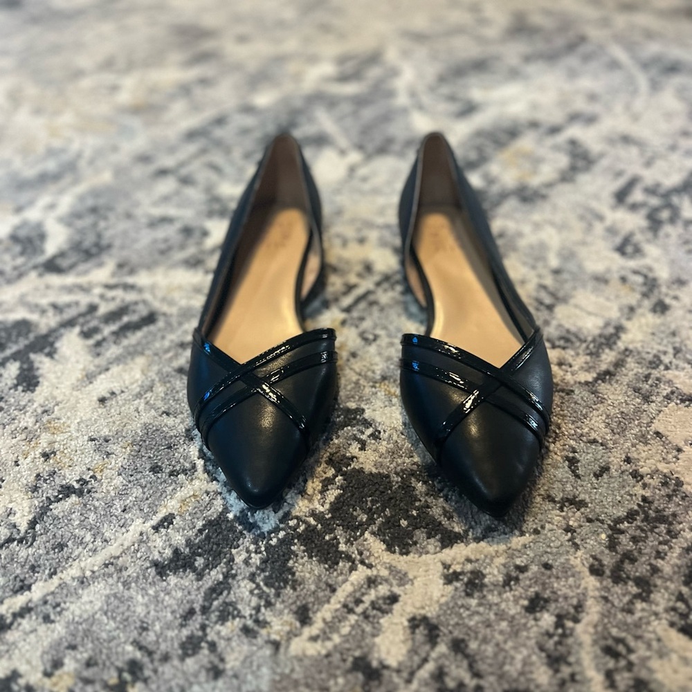 Naturalizer Barlow Black Flats for Women Sz 8.5